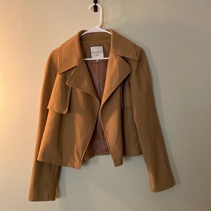 Bagatelle Camel Tan Neutral Boxy Blazer Coat Jacket